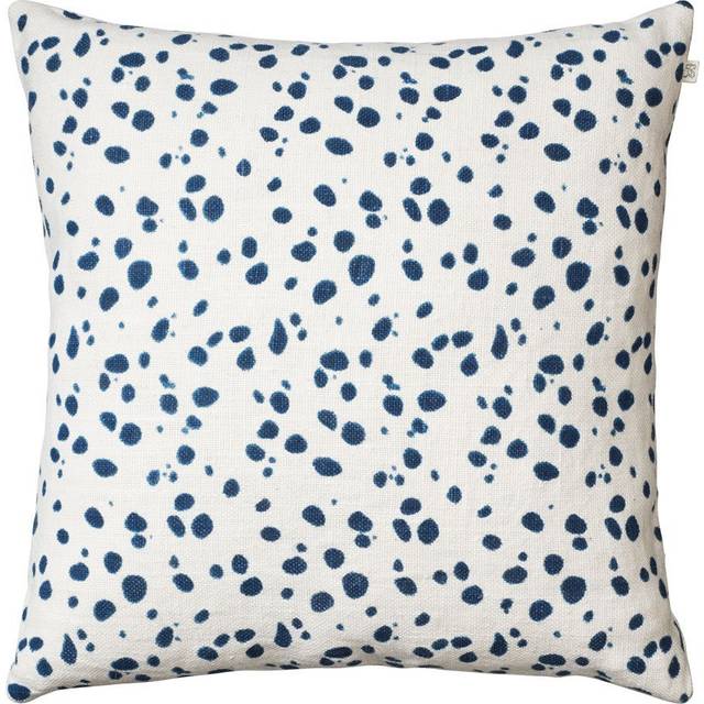 Chhatwal & Jonsson Tiger Dot kuddfodral 50x50 cm Vit-blå