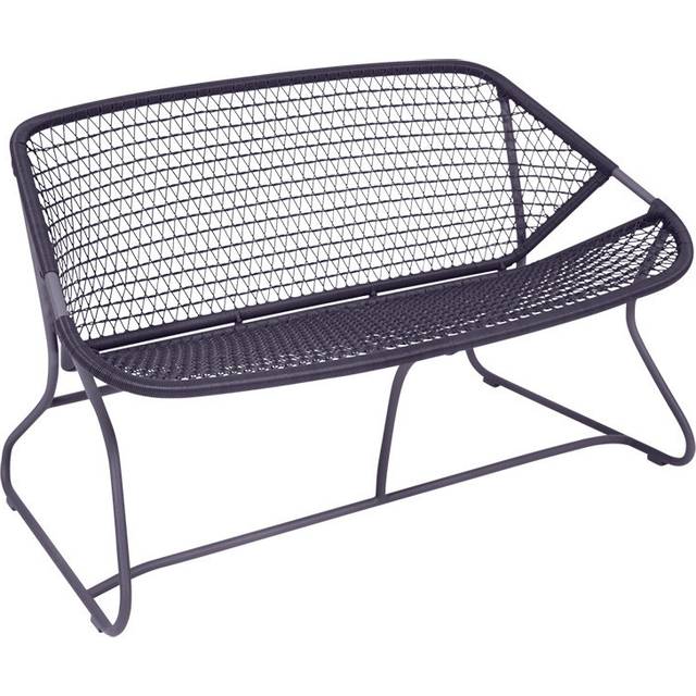 Fermob - Sixties Garden Bench - kaktus/texturiert/Sitzfläche Polyethylen/UV-beständig - cactus (72.0 x 118.0 x 64.0cm)