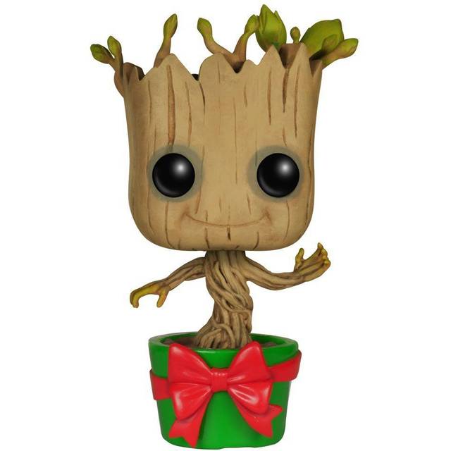 Funko POP! Marvel: Guardians Of the Galaxy - Dancing Groot - Guardians Of the Galaxy - Samlingsbar vinylfigur - Presentidé - Officiell Merchandise - Leksaker för barn och vuxna - Filmfans
