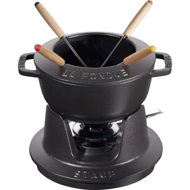 STAUB Staub fondue set 1.1 l black