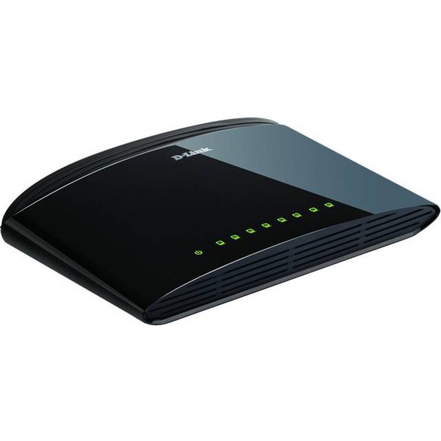 DLink DES-1008D 8-Port 100 Mbps Desktop Switch