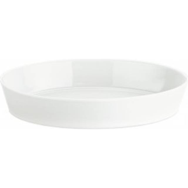 Pillivuyt Fat ovalt/ugnsform 36 cm Vit