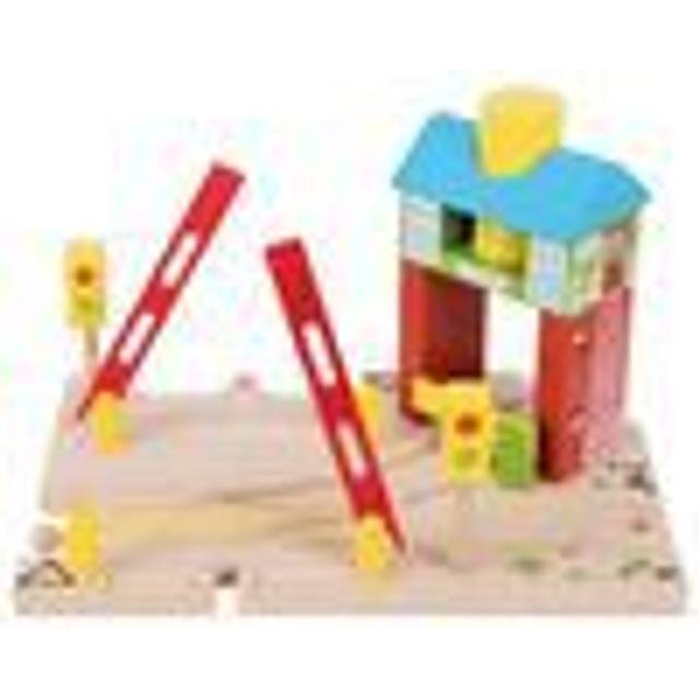 Bigjigs Wooden Rail Signal Box Toy