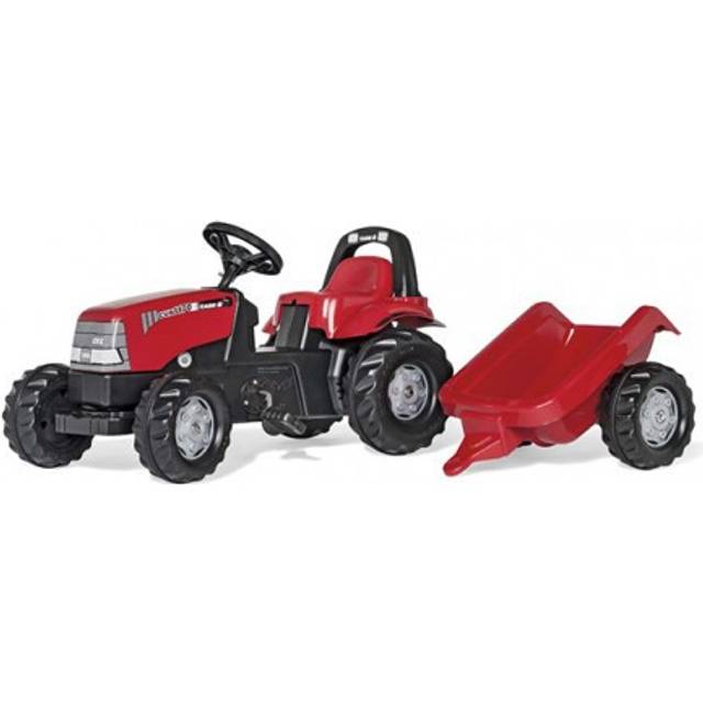 Rolly Kid Case with Roll Bar Trailer - Red