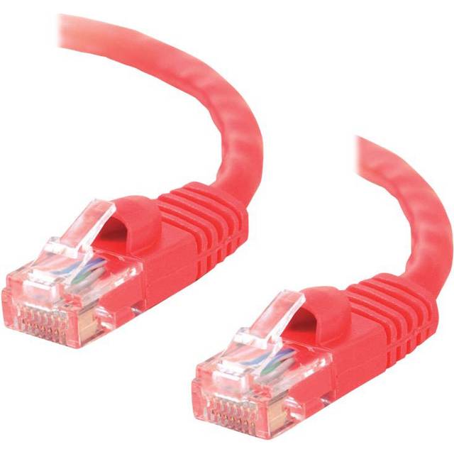 C2G Cat5e Booted Unshielded (UTP) Network Patch Cable - Patch-kabel - RJ-45 (hane) till RJ-45 (hane) - 5 m - UTP - CAT 5e - formpressad, hakfri, tvinnad - orange