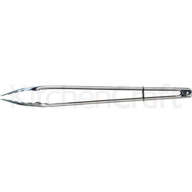 KitchenCraft Large Kitchen Tongs, Stainless Steel, 40cm