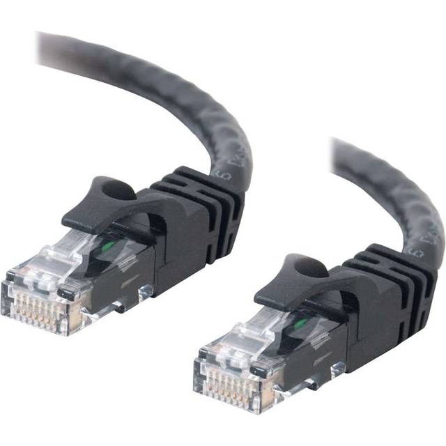 C2G Cat6 Booted Unshielded (UTP) Crossover Patch Cable - Övergångskabel - RJ-45 (hane) till RJ-45 (hane) - 5 m - UTP - CAT 6 - formpressad, hakfri, tvinnad - grå