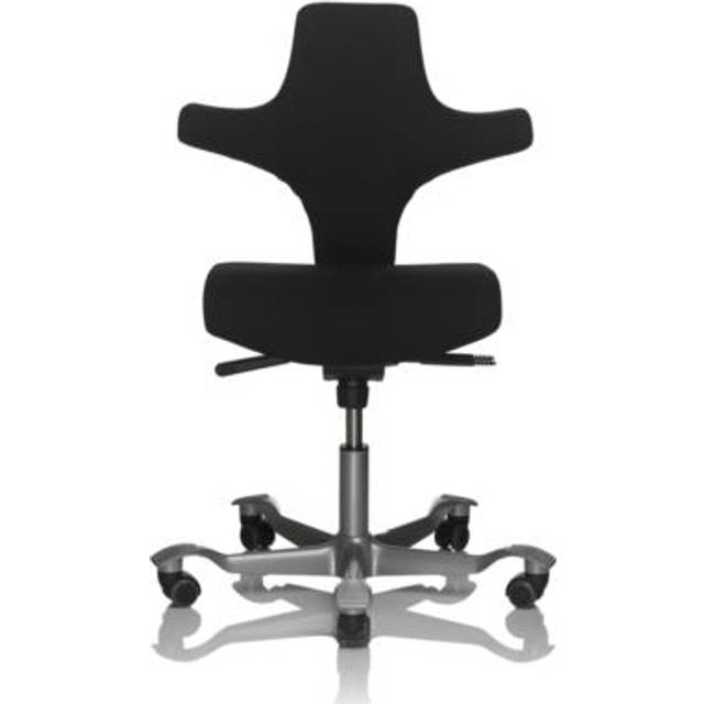 Kontorsstol HÅG Capisco 8126 Svart/Silver Medelhög