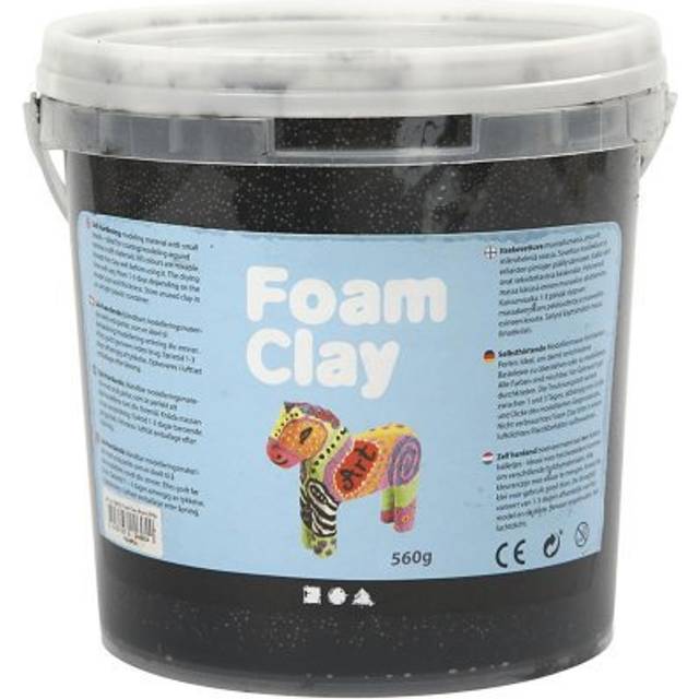 Foam Clay - Svart - 560 g