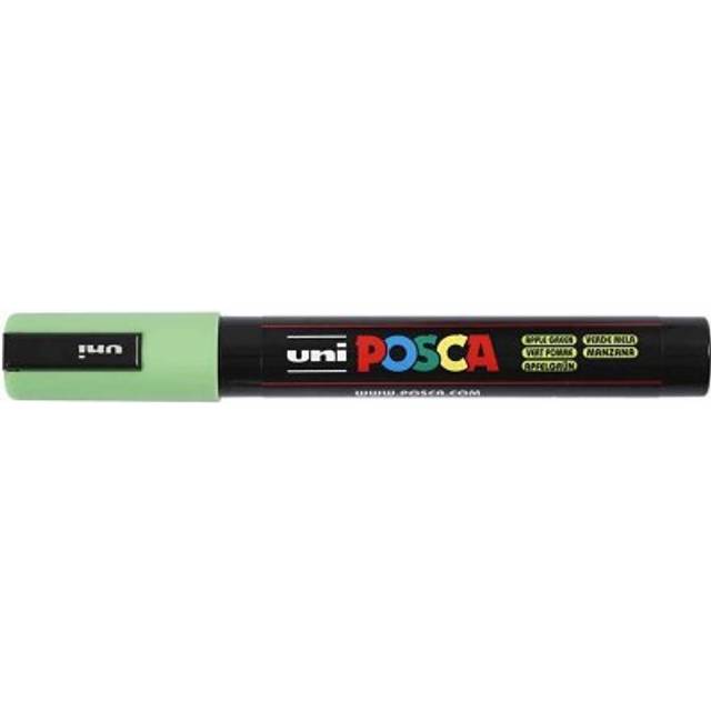 Uni : Posca Marker : PC-5M : Medium Bullet Tip : 1.8 - 2.5mm : Apple Green