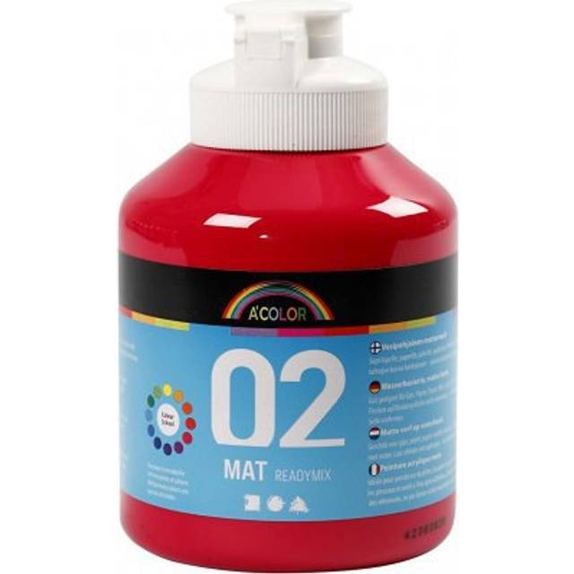 Readymix matt 500ml röd