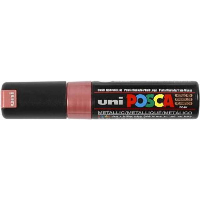 Posca Paint Pen Waterbased Marker PC-8K (8mm) Metallic Red
