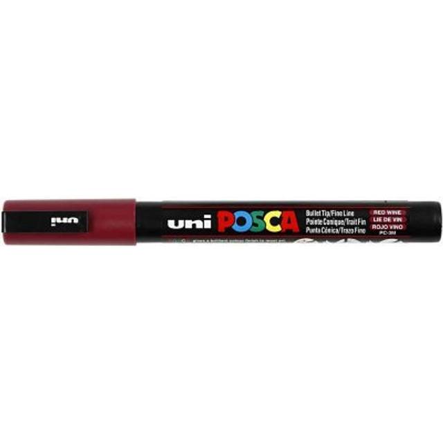 Posca Paint Pen Waterbased Marker PC-3M (1.5mm) Red Wine