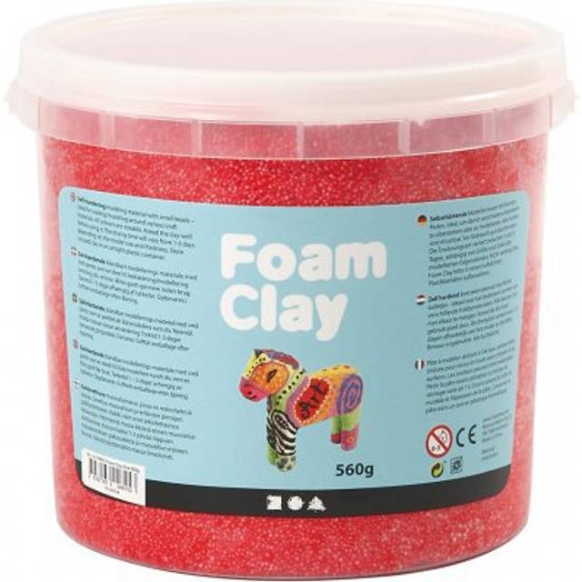 Foam Clay - Röd - 560 g