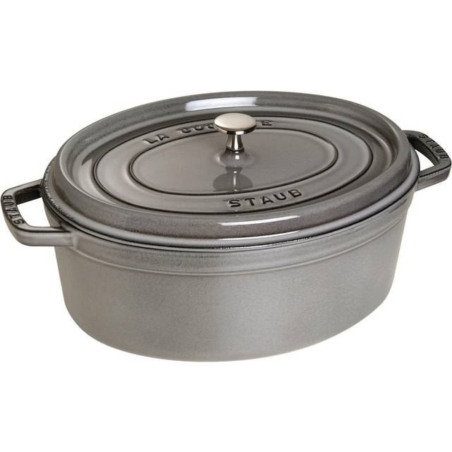 STAUB Staub White Truffle casserole oval 8 l