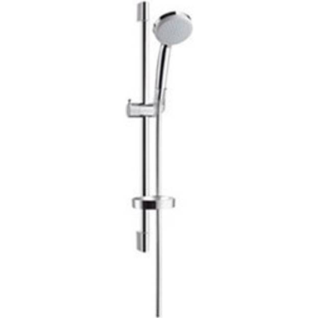 Hansgrohe Croma 100 Chrome Shower Set Vario With Shower Rail 65cm &amp;amp