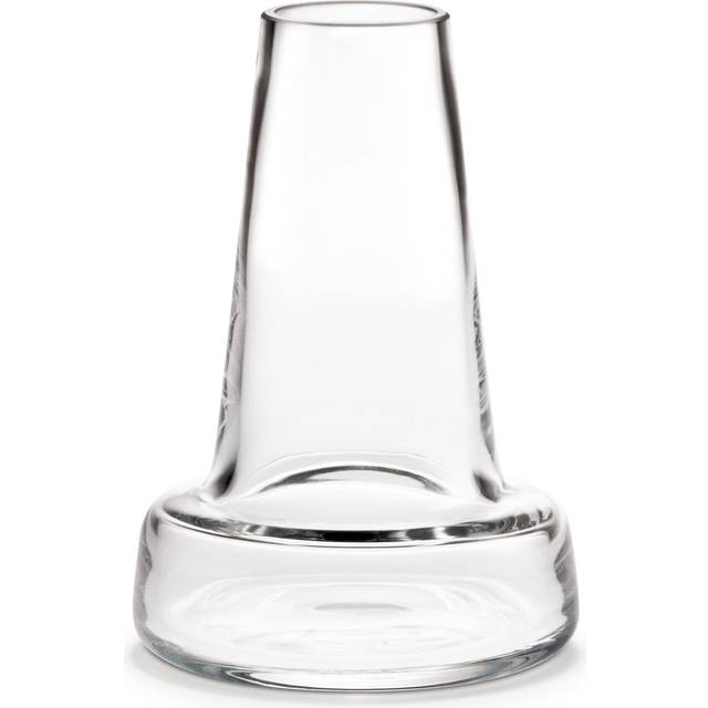 Holmegaard Flora Vase Lang Hals Klar H24 - H: 24 cm. Vaser Från Magasin (H: 24 cm.)