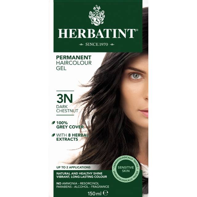 Herbatint 3N hårfärg Dark Chestnut - 150 ml