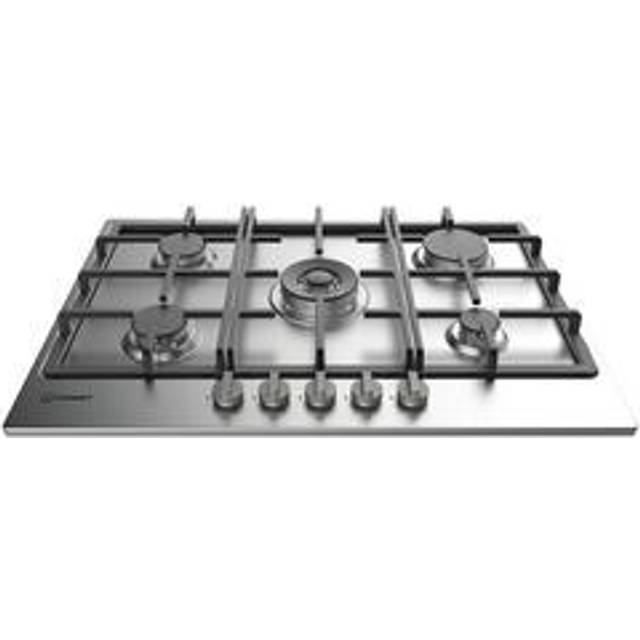 Indesit THP 751 W/IX/I 75cm Gas Hob - Stainless Steel