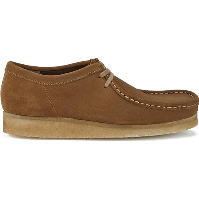 Clarks Originals Men's Suede Wallabee Shoes - UK 11 - Tan