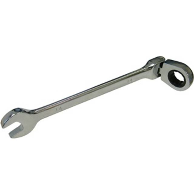 Faithfull FAISPARAT17 Ratchet Combination Spanner Flex Head CV 17mm