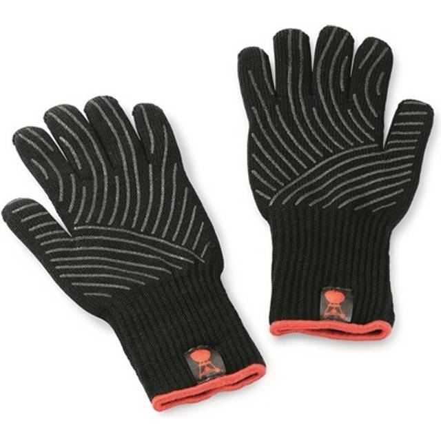 Weber Premium Gloves Grydelap Sort (30.5x17cm)