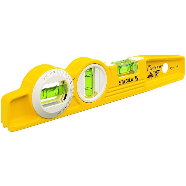Stabila 16670 81 SV REM W360 Rare Earth Magnetic Torpedo Level 25c...