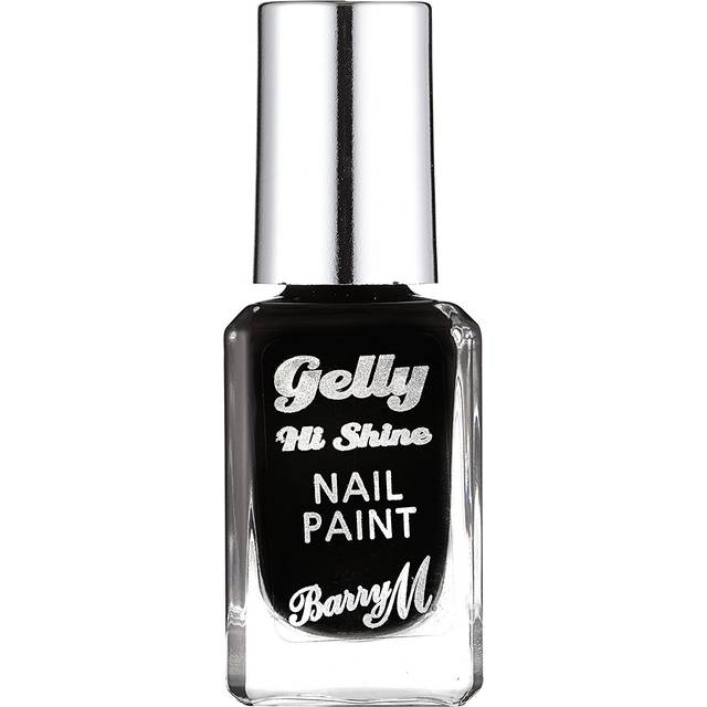 Barry M Gelly Nail Paint Black Forest
