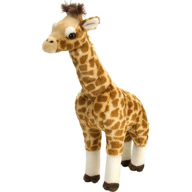 Standing Giraffe Plush Soft Toy, Cuddlekins Cuddly Toys, Gifts for Kids, Brown, White, Black, 43 cm