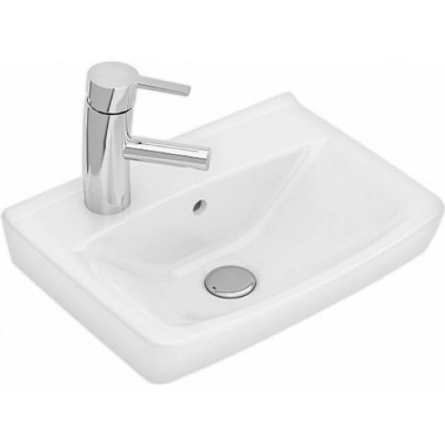 Ifö Spira 15048 Tvättställ 41,5 cm, kranhål vänster