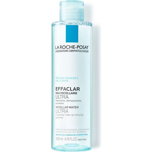 La Roche-Posay Effaclar Micellar Water Ultra Ansiktsvatten för fet och oren hud 200 ml
