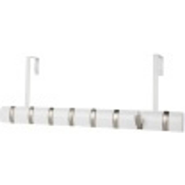 Umbra Flip Wall Mounted Coat Rack - White (6.4cm H X 81.3cm W X 3.2cm D)