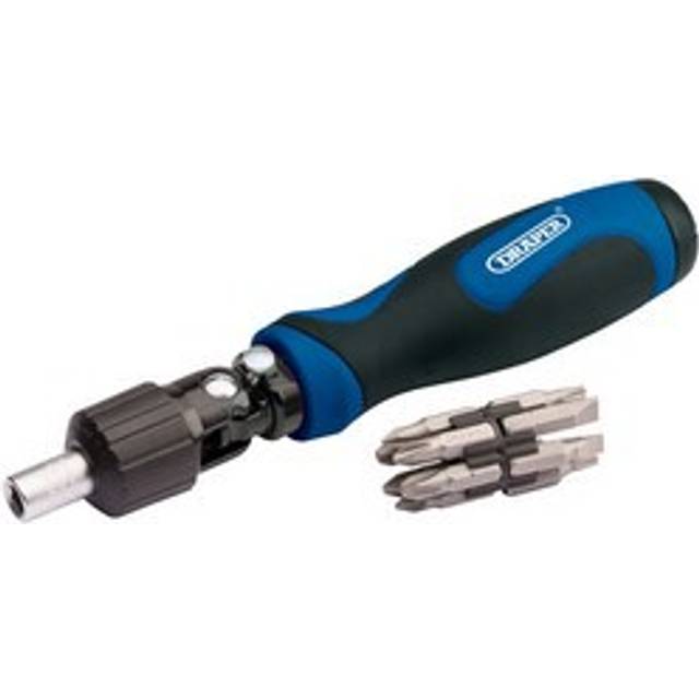 Draper Pivoting Head Ratchet Screwdriver 3 Way