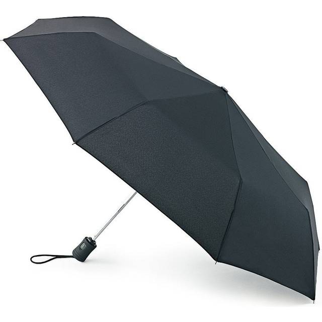 Fulton Fulton Open & Close 3 Black Unisex_Adult Umbrella, svart, Einheitsgröße, Enskild