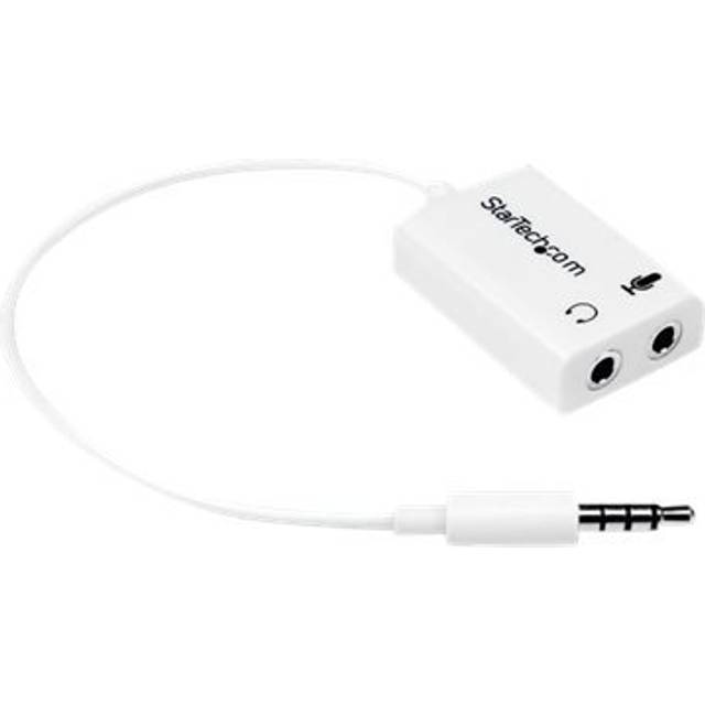 StarTech.com 3.5mm 4 Position to 2x3 Position 3.5mm Headset Splitter