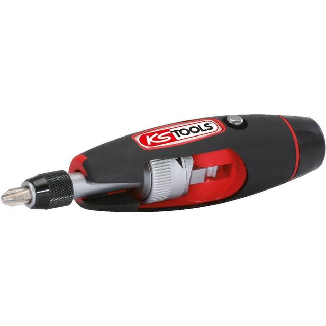 "KS Tools 911.2475 T-handle ratchet bit screwdriver, 1/4"""