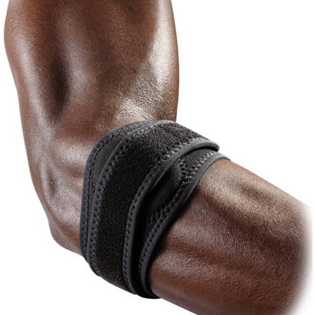 (L) McDavid 489 Elbow Band Dual Band Support / Brace With Added Pressure Pads