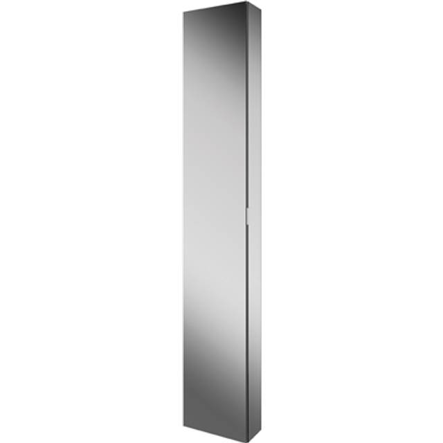 Eris 30cm x 170cm Surface Mount Medicine Cabinet - Mirrored (170cm H X 30cm W X 13cm D)