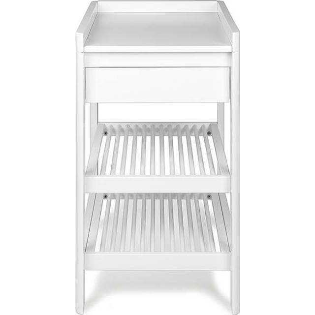 Troll Lukas Changing Table - Soft Grey/Natural