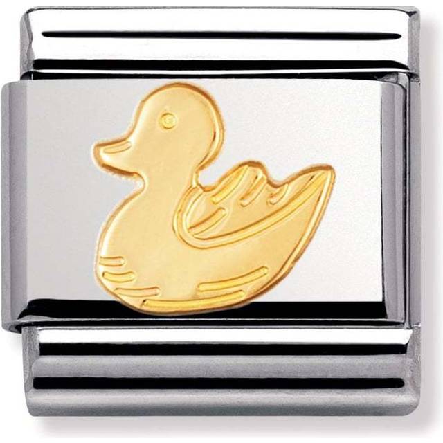 Nomination Classic Gold Duck Animal Charms