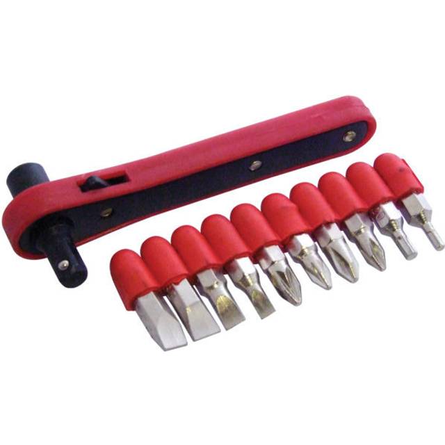 Amtech 11 Piece Offset Ratchet Screwdriver Set