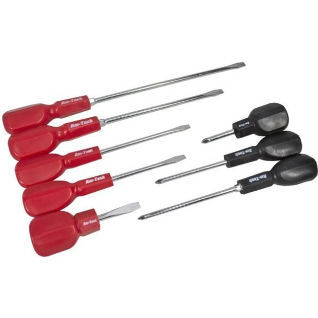 Amtech 8 Piece Cabinet Handle Screwdriver Set In Red/Black