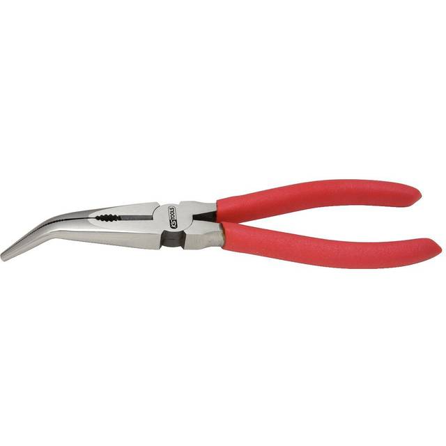 KS Tools 115.1318 Bent nose pliers, 165mm