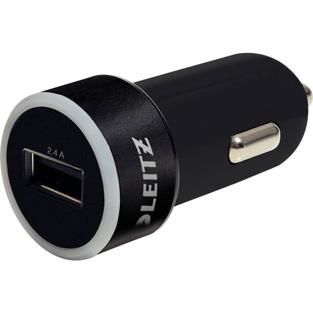 Leitz 62210095 mobile device charger Mobile phone, MP3, Smartphone, Tablet Black Cigar lighter Auto