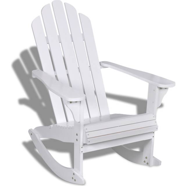 vidaXL Garden Rocking Chair Wood Grey