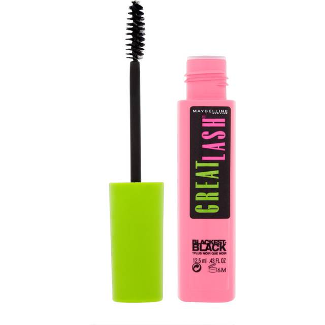 MAYBELLINE NEW YORK Great Lash Blackest Black Maskara Skugga Blackest Black 12.5 ml