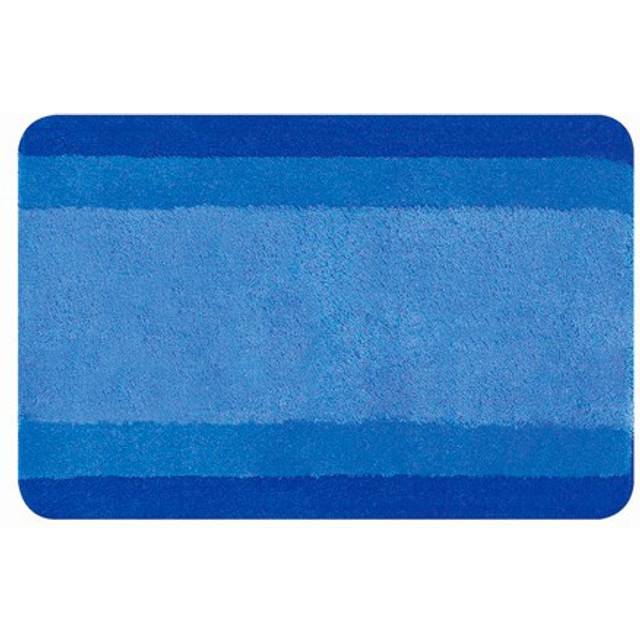 Spirella Balance blå badrumsmatta 100% akryl blå 55 cm x 65 cm