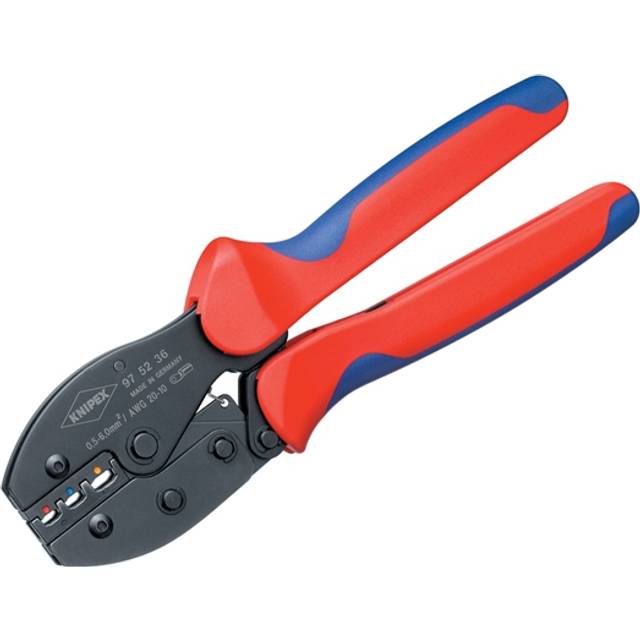 Knipex PreciForce Presstång brunerat, Med flerkomponentsöverdrag 220 mm 97 52 36
