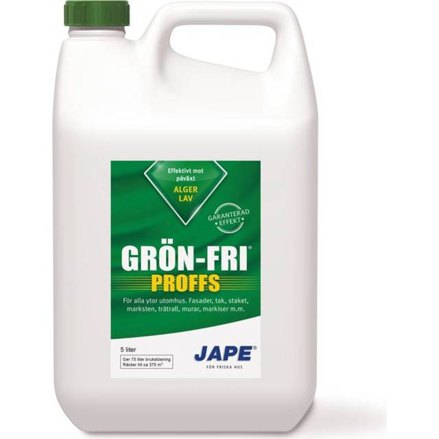 Grön Fri Proffs 5 Liter Högkoncentrat Jape