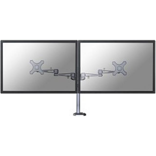 Neomounts FPMA-D935DG Full Motion Dual Desk Mount grommet - for two 1